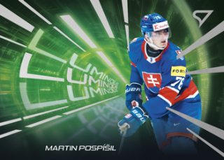 2025 Hokejové Slovensko - Martin POSPÍŠIL č. LS-14 Luminous