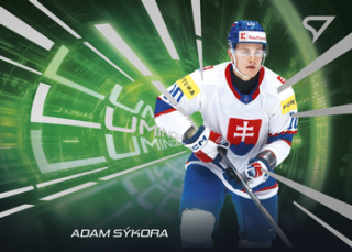 2025 Hokejové Slovensko - Adam SÝKORA č. LS-17 Luminous