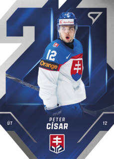 2025 Hokejové Slovensko - Peter CÍSAR č. SD-09 Team 20