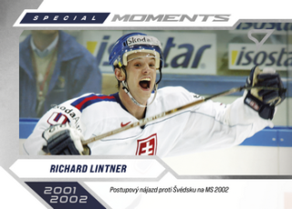 2025 Hokejové Slovensko - Richard LINTNER č. SM-22 Special Moments