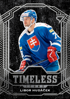 2025 Hokejové Slovensko - Libor HUDÁČEK č. TI-09 Timeless Icons