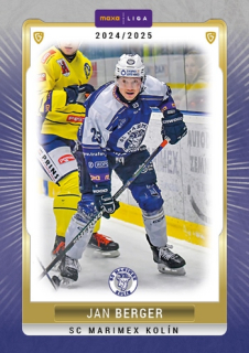 24-25 GOAL Cards - Jan BERGER č. KOL-28