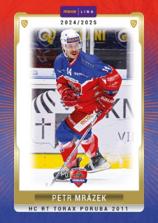 24-25 GOAL Cards - Petr MRÁZEK č. POR-27