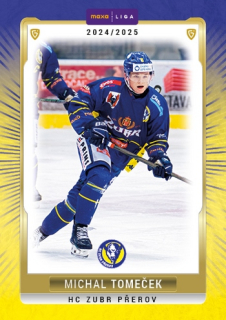 24-25 GOAL Cards - Michal TOMEČEK č. PRE-31