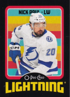 24-25 OPC - Nick PAUL č. 92 Retro Black Border 008/100