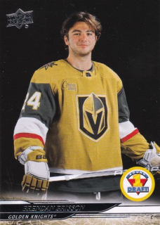 24-25 UD Extended - Brendan BRISSON č. 742 (RC) 1st Round Rookies