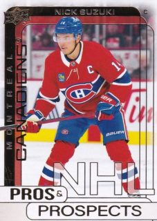 24-25 UD Extended - Nick SUZUKI č. PP-23 Pros & Prospects Gold