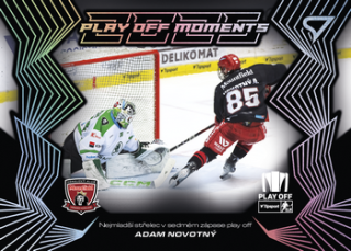 24-25 TELH - Adam NOVOTNÝ č. PM-14 Play Off Moments