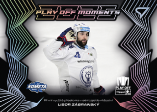 24-25 TELH - Libor ZÁBRANSKÝ č. PM-18 Play Off Moments