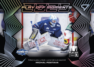 24-25 TELH - Michal POSTAVA č. PM-26 Play Off Moments