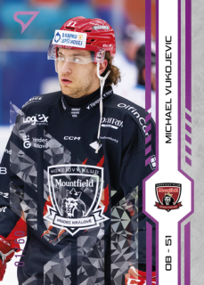 24-25 TELH - Michael VUKOJEVIC č. 411 Purple Iceberg x/60
