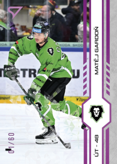 24-25 TELH - Matěj GARDOŇ č. 444 Purple Iceberg x/60