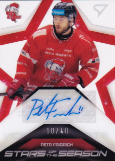 24-25 TELH - Petr FRIDRICH č. SS-PF Stars of the Season 10/40