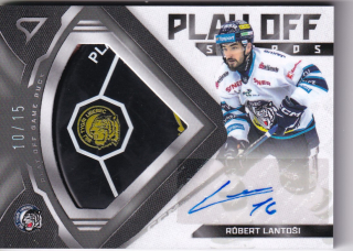24-25 TELH - Róbert LANTOŠI č. PS-RL Play Off Shards Auto Puck 10/15