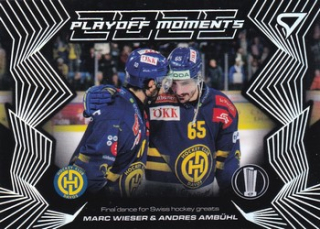 24-25 NLA PlayOffs - Marc WIESER-Andres AMBÜHL no. PM-31 PlayOffs Moments