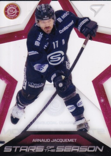 24-25 NLA PlayOffs - Arnaud JACQUEMET no. SS-29 Stars of the Season
