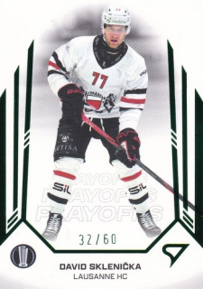 24-25 NLA PlayOffs - David SKLENIČKA no. 13 Green x/60