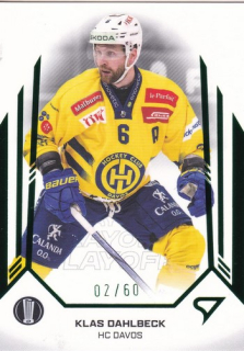 24-25 NLA PlayOffs - Klas DAHLBECK no. 48 Green x/60