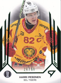 24-25 NLA PlayOffs - Harri PESONEN no. 71 Green x/60