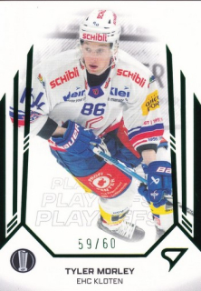 24-25 NLA PlayOffs - Tyler MORLEY no. 88 Green x/60