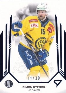 24-25 NLA PlayOffs - Simon RYFORS no. 51 Blue x/30