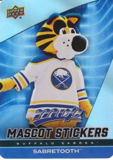 25-26 MVP - SABRETOOTH č. MS-3 Mascot Stickers
