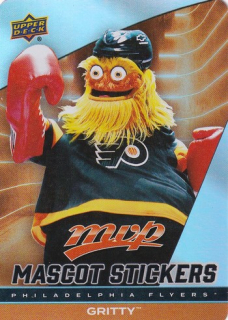 25-26 MVP - GRITTY č. MS-19 Mascot Stickers