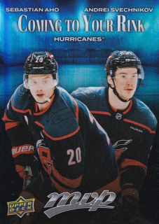 25-26 MVP - Sebastian AHO & Andrei SVECHNIKOV č. CR-5 Coming to Your Rink