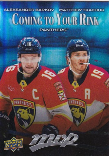 25-26 MVP - Aleksander BARKOV & Matthew TKACHUK č. CR-12 Coming to Your Rink