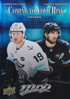 25-26 MVP - Jared McCANN & Matty BENIERS č. CR-24 Coming to Your Rink