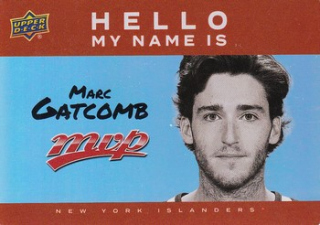 25-26 MVP - Marc GATCOMB č. HNI-8 Hello my name is