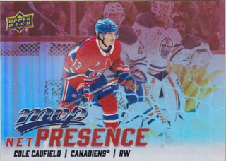 25-26 MVP - Cole CAUFIELD č. NP-14 Net Presence