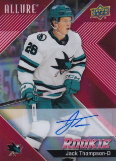 24-25 Allure - Jack THOMPSON č. 118 (RC) Red Rainbow Auto