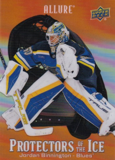 24-25 Allure - Jordan BINNINGTON č. PI-3 Protectors of the Ice ORANGE