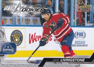 24-25 AHL - Jake LIVINGSTONE č. 140 Star Rookies