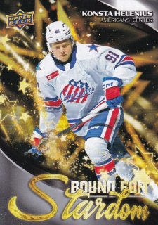 24-25 AHL - Konsta HELENIUS č. BFS-1 Bound for Stardom