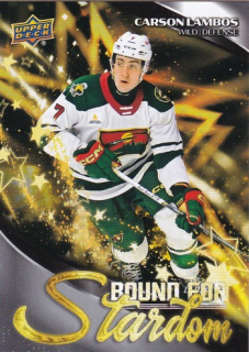 24-25 AHL - Carson LAMBOS č. BFS-8 Bound for Stardom