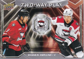 24-25 AHL - Rasmus ASPLUND č. TWP-2 Two-Way Play