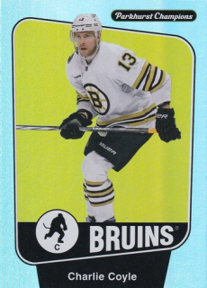 24-25 Parkhurst Champions - Charlie COYLE č. 180 Rainbow Foil Board