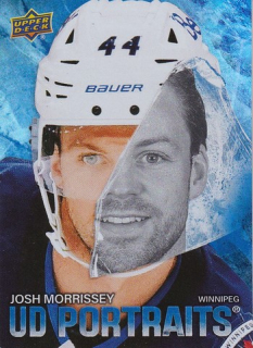 25-26 UD S1 - Josh MORRISSEY č. P-18 UD Portraits
