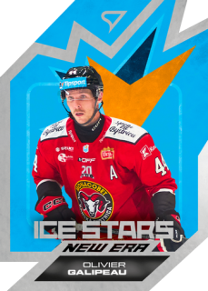 25-26 TIPSPORT LIGA - Olivier GALIPEAU č. IS-16 Ice Stars New Era
