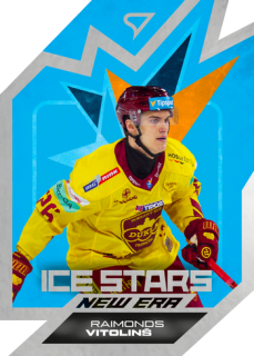 25-26 TIPSPORT LIGA - Raimonds VITOLINŠ č. IS-24 Ice Stars New Era