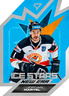 25-26 TIPSPORT LIGA - Jordan MARTEL č. IS-28 Ice Stars New Era