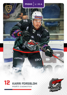 25-26 GOAL CARDS - Karri FORSBLOM č. CHOM-10 Canvas