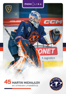 25-26 GOAL CARDS - Martin MICHAJLOV č. LIT-01 Canvas