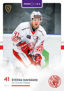 25-26 GOAL CARDS - Štěpán HAVRÁNEK č. SLA-03