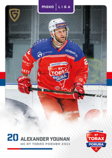 25-26 GOAL CARDS - Alexander YOUNAN č. POR-08 Canvas
